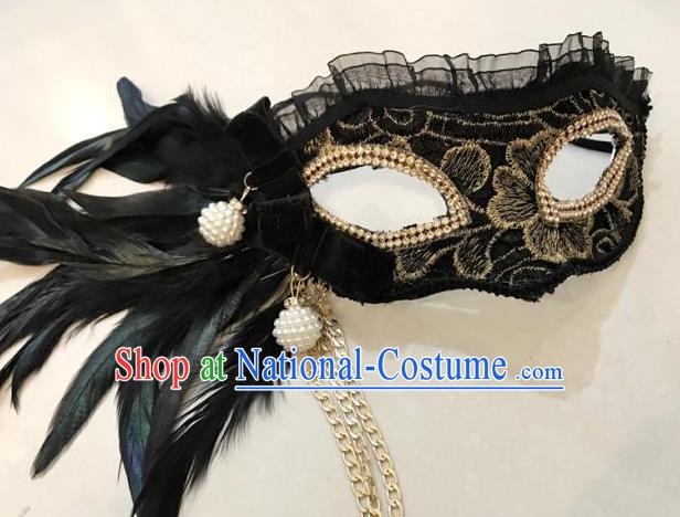 Top Performance Catwalks Headwear Halloween Cosplay Hair Accessories Mask