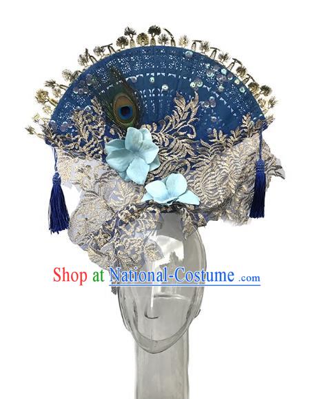 Top Grade China Catwalks Hair Accessories Exaggerated Hair Clasp Modern Fancywork Headwear