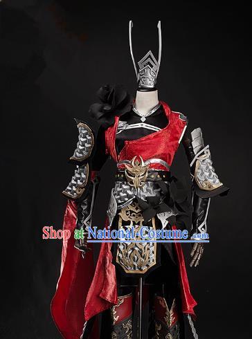 China Ancient Cosplay Female Swordsman Costumes Chinese Traditional Heroine Knight-errant Clothing for Women