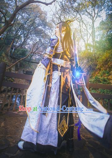 Ancient Chinese Costume hanfu Chinese Wedding Dress traditional china Cosplay Swordsman Clothing