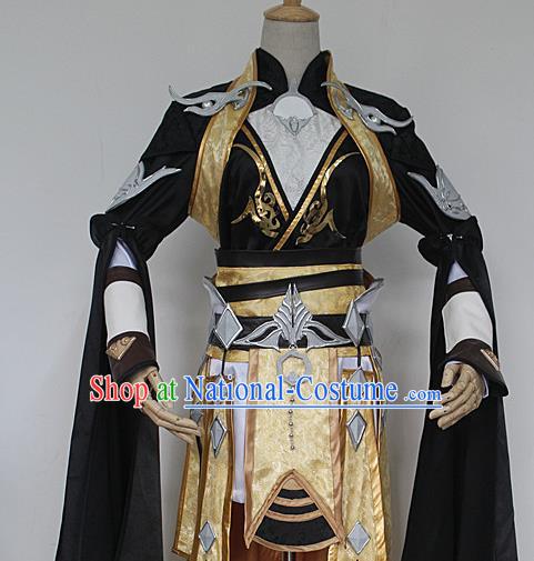 China Ancient Cosplay Knight-errant Costumes Chinese Traditional Swordsman Warriors Clothing for Women