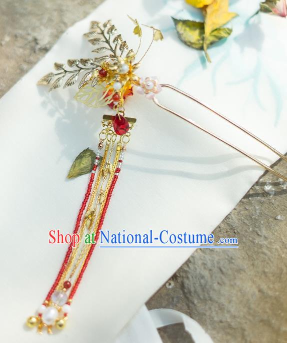 Chinese Ancient Style Hair Jewelry Accessories Cosplay Hairpins Headwear Headdress for Women