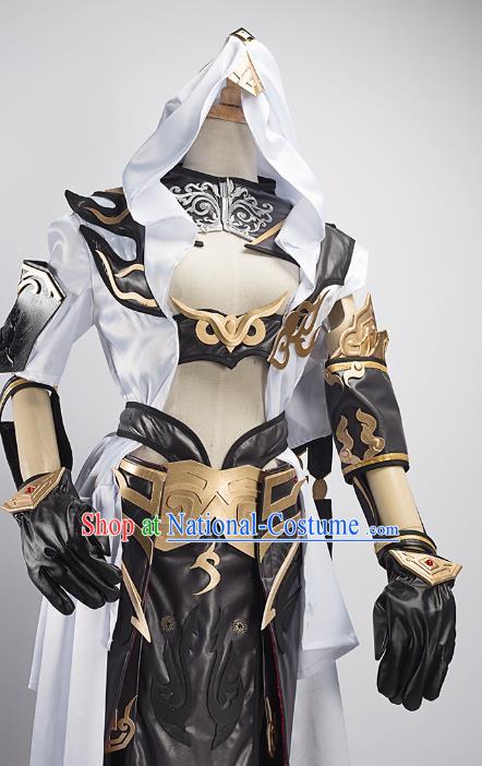 Traditional China Cosplay Swordsman Kawaler Costumes Chinese Ancient Knight-errant Clothing for Men