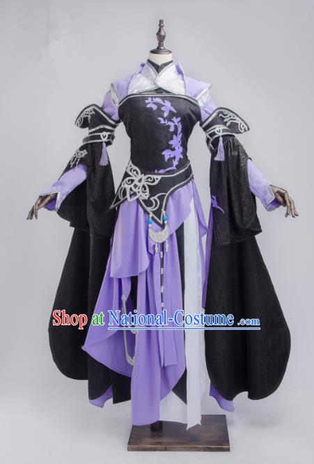 China Ancient Cosplay Female Knight-errant Costumes Chinese Traditional Princess Swordsman Warriors Clothing for Women