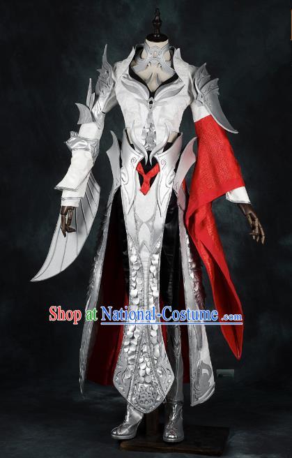 China Ancient Cosplay Female General Armour Knight-errant Costumes Chinese Traditional Swordsman Clothing for Women