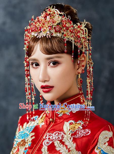 Chinese Ancient Style Hair Jewelry Accessories Cosplay Hairpins Headwear Hair Crown Headdress for Women