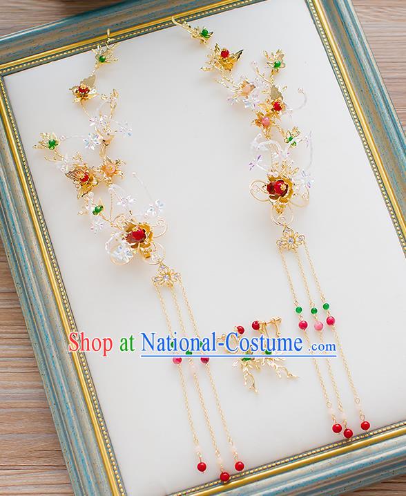 Chinese Ancient Style Hair Jewelry Accessories Cosplay Hairpins Headwear Hair Crown Headdress for Women