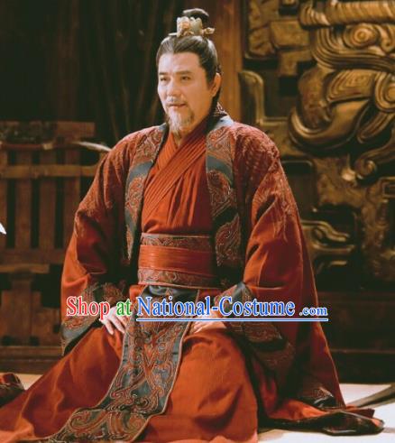 Chinese Ancient Nirvana in Fire Royal Highness Changlin General Xiao Tingsheng Replica Costume for Men