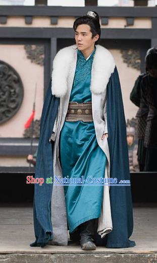 Nirvana in Fire Chinese Ancient Northern and Southern Dynasties Nobility Childe Xiao Pingjing Replica Costume for Men