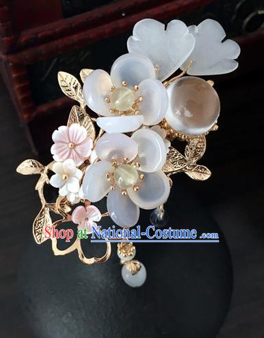 Traditional Handmade Chinese Ancient Classical Hair Accessories Hairpins Flowers Hair Stick for Women