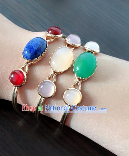 Traditional Handmade Chinese Ancient Classical Accessories Hanfu Bracelets for Women