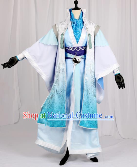 Ancient Chinese Costume hanfu Chinese Wedding Dress traditional china Cosplay Swordsman Clothing