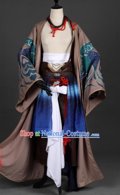 Ancient Chinese Costume hanfu Chinese Wedding Dress traditional china Cosplay Swordsman Clothing