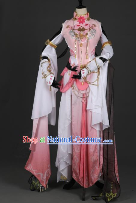 Ancient Chinese Costume hanfu Chinese Wedding Dress traditional china Cosplay Swordsman Clothing