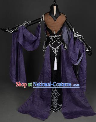 Ancient Chinese Costume hanfu Chinese Wedding Dress traditional china Cosplay Swordsman Clothing