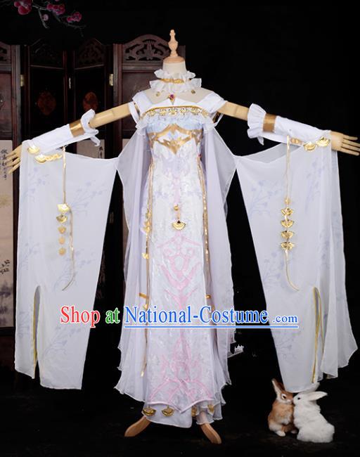 Ancient Chinese Costume hanfu Chinese Wedding Dress traditional china Cosplay Swordsman Clothing