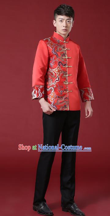 Traditional Chinese Wedding Costumes Traditional Xiuhe Suits Ancient Chinese bridal Full Dress