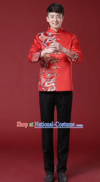 Traditional Chinese Wedding Costumes Traditional Xiuhe Suits Ancient Chinese bridal Full Dress