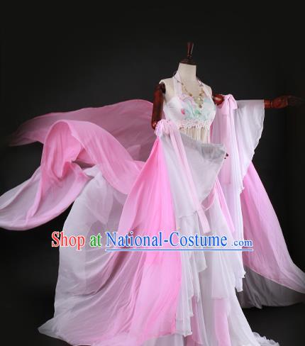 Chinese Ancient Palace Lady Hanfu Han Dynasty Imperial Concubine Queen Embroidered Historical Costumes for Women