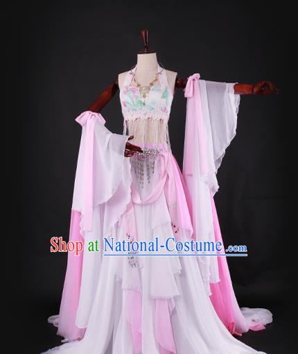 Chinese Ancient Palace Lady Hanfu Han Dynasty Imperial Concubine Queen Embroidered Historical Costumes for Women