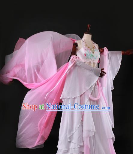 Chinese Ancient Palace Lady Hanfu Han Dynasty Imperial Concubine Queen Embroidered Historical Costumes for Women