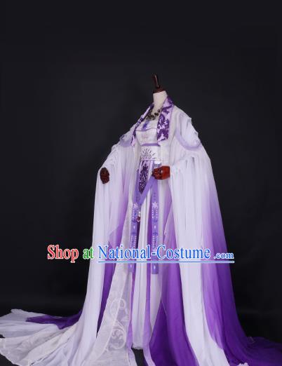 Chinese Ancient Palace Lady Hanfu Han Dynasty Imperial Concubine Queen Embroidered Historical Costumes for Women