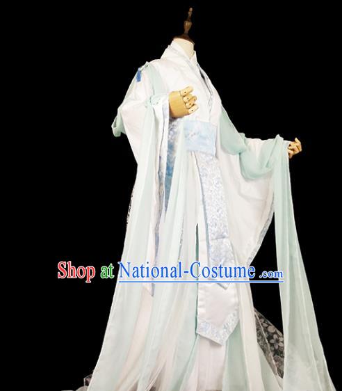 Chinese Ancient Palace Lady Hanfu Han Dynasty Imperial Concubine Queen Embroidered Historical Costumes for Women