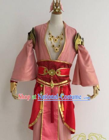 Chinese Ancient Knight-errant Embroidered Costume Swordsman Clothing for Men