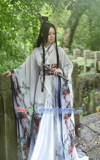 Chinese Ancient Palace Lady Hanfu Han Dynasty Imperial Concubine Queen Embroidered Historical Costumes for Women