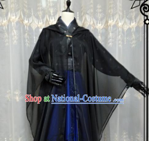 Chinese Ancient Nobility Childe Knight Costume Cosplay Swordsman Royal Highness Clothing for Men