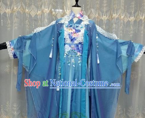 Chinese Ancient Palace Lady Hanfu Han Dynasty Imperial Concubine Queen Embroidered Historical Costumes for Women