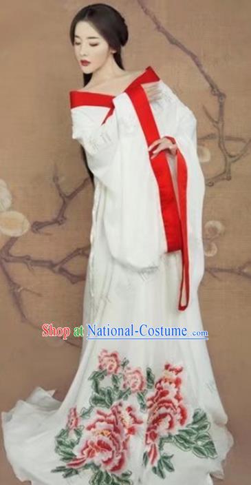 Chinese Ancient Imperial Concubine Hanfu Dress Traditional Tang Dynasty Imperial Consort Costume for Women