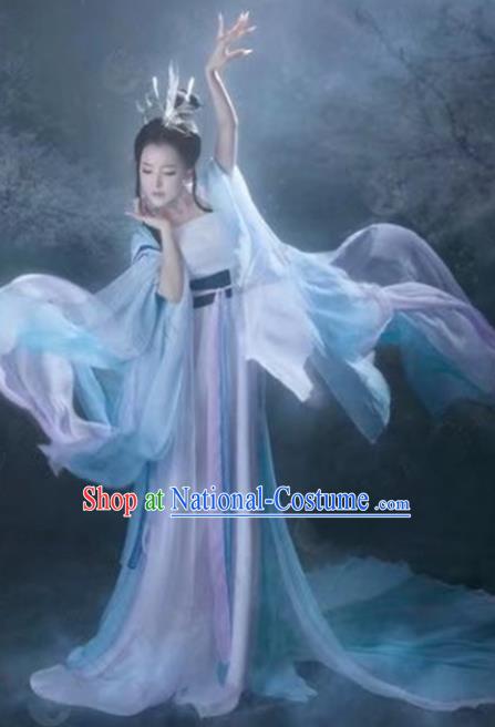 Chinese Traditional Tang Dynasty Palace Lady Hanfu Dress Ancient Imperial Concubine Costume for Women