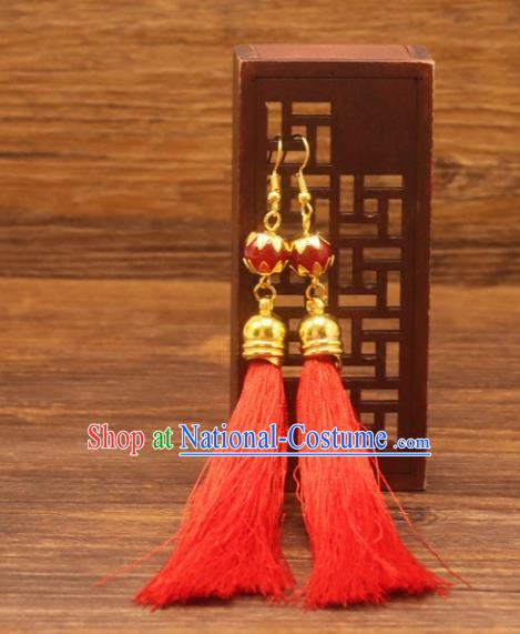 Traditional Chinese Jewelry Accessories Ancient Hanfu Earrings for Women