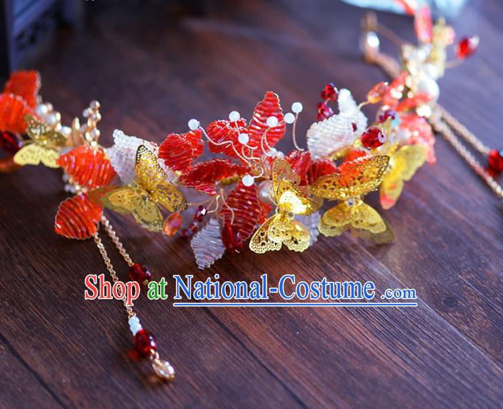 Chinese Ancient Hair Jewelry Accessories Hairpins Headwear Headdress Royal Crown for Women