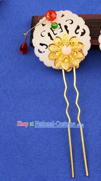 Chinese Traditional Xiuhe Suit Hair Accessories Hair Clips Ancient Bride Hairpins for Women