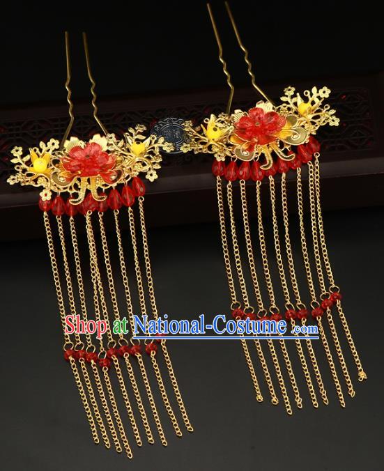 Chinese Ancient Style Hair Jewelry Accessories Cosplay Hairpins Headwear Headdress for Women