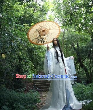 Chinese Ancient Palace Lady Hanfu Han Dynasty Imperial Concubine Queen Embroidered Historical Costumes for Women