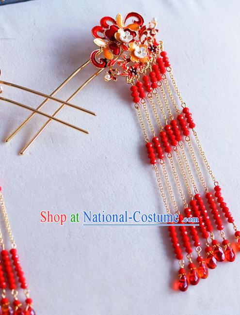 Chinese Ancient Hair Jewelry Accessories Hairpins Headwear Headdress Royal Crown for Women