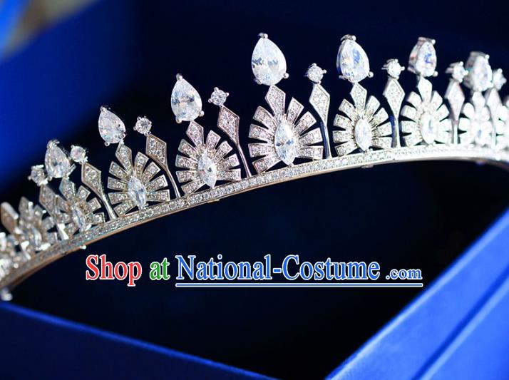 Chinese Ancient Hair Jewelry Accessories Hairpins Headwear Headdress Royal Crown for Women