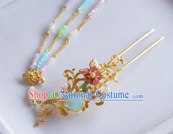 Chinese Ancient Hair Jewelry Accessories Hairpins Headwear Headdress Royal Crown for Women