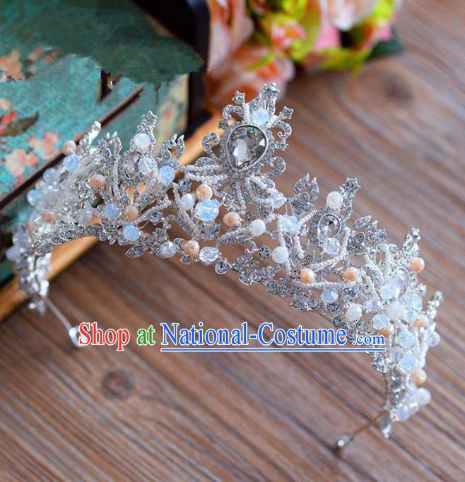 Chinese Ancient Hair Jewelry Accessories Hairpins Headwear Headdress Royal Crown for Women