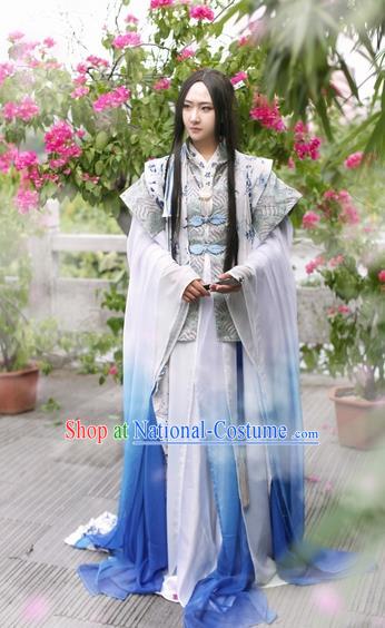 Chinese Ancient Prince Costume Ming Dynasty Nobility Childe Young Swordsman Clothing for Men