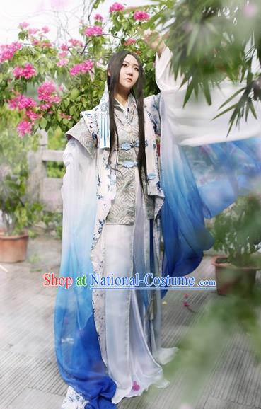 Chinese Ancient Palace Lady Hanfu Han Dynasty Imperial Concubine Queen Embroidered Historical Costumes for Women