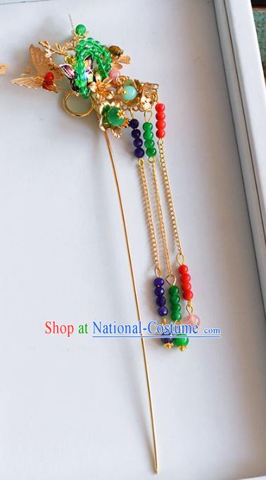 Chinese Ancient Hair Jewelry Accessories Hairpins Headwear Headdress Royal Crown for Women