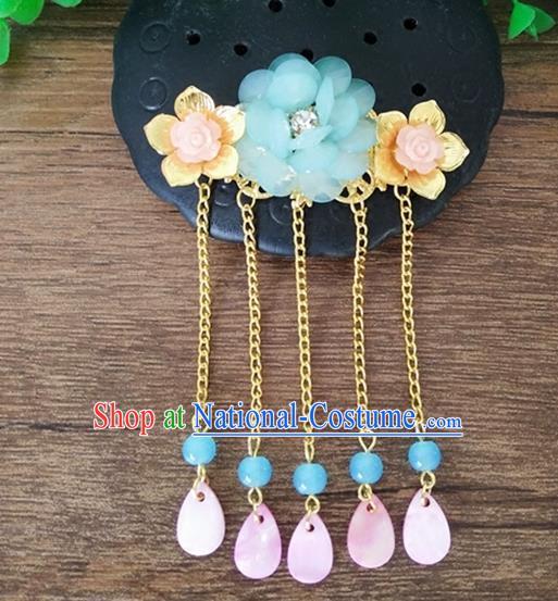 Chinese Ancient Hair Jewelry Accessories Hairpins Headwear Headdress Royal Crown for Women