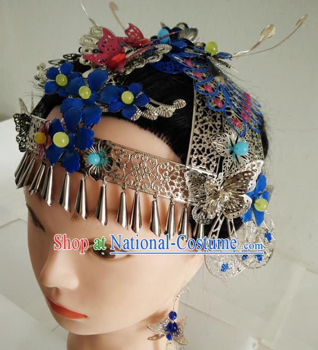 Chinese Ancient Hair Jewelry Accessories Hairpins Headwear Headdress Royal Crown for Women