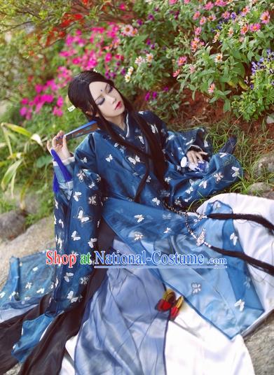 Chinese Ancient Palace Lady Hanfu Han Dynasty Imperial Concubine Queen Embroidered Historical Costumes for Women