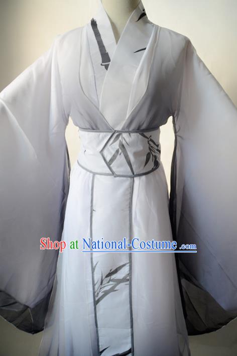 Chinese Ancient Swordsman Hanfu Han Dynasty Imperial Concubine Queen Embroidered Historical Costumes