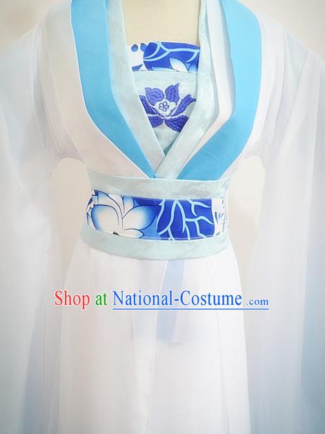 Chinese Ancient Swordsman Hanfu Han Dynasty Imperial Concubine Queen Embroidered Historical Costumes